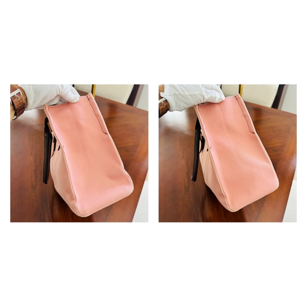 Burberry Blue Label Pink Canvas Tote Bag - Picture 13 of 17
